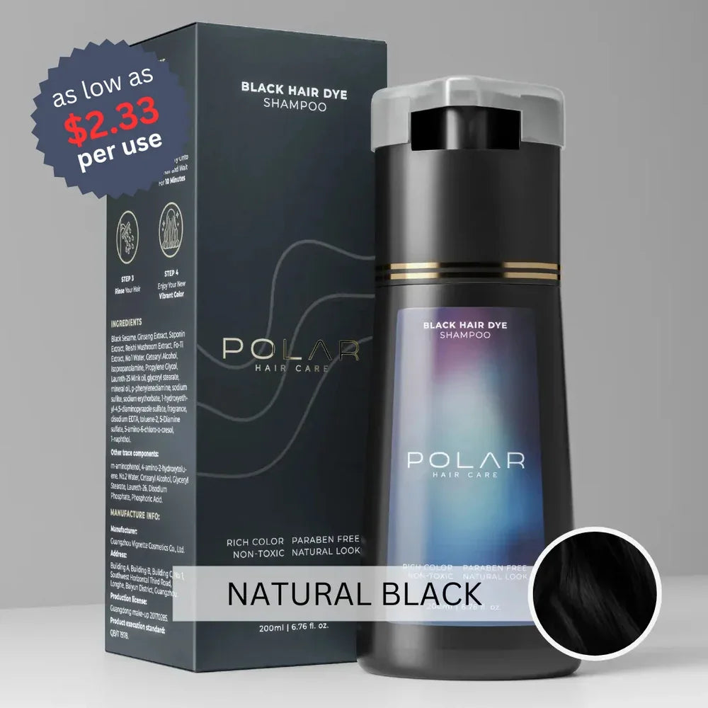 Flacone nero naturale
